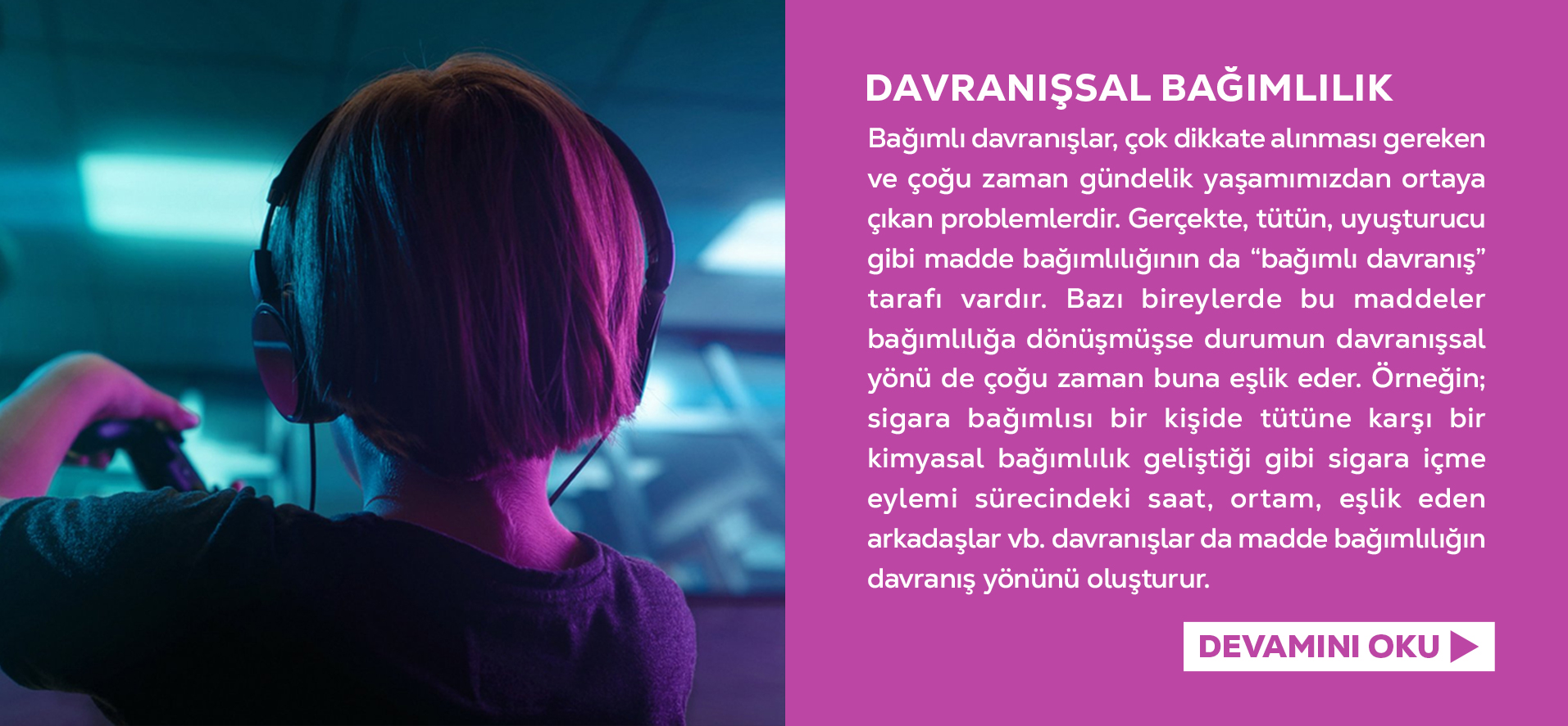 Ülkü Ocakları Bağımlılık Bilgilendirme